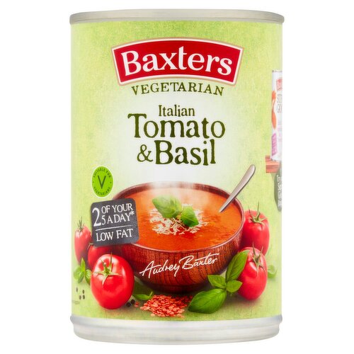 Baxters Vegetarian Italian Tomato & Basil (400 ml)