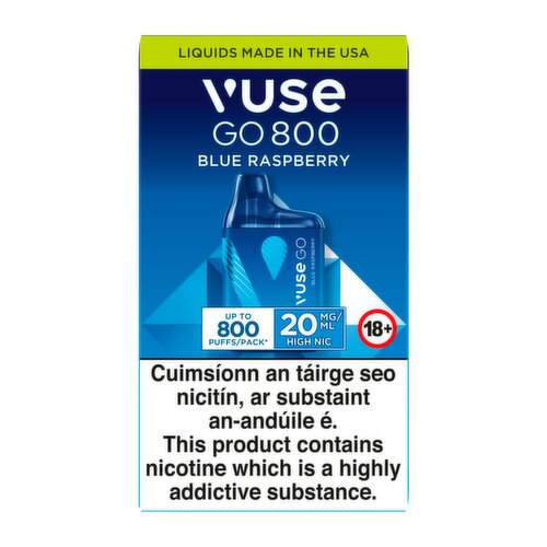 Vuse Go 800 Blue Raspberry 20mg (1 Piece)