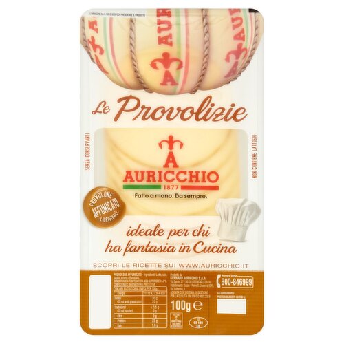 Auricchio Sliced Smoked Provolone Cheese (100 g)