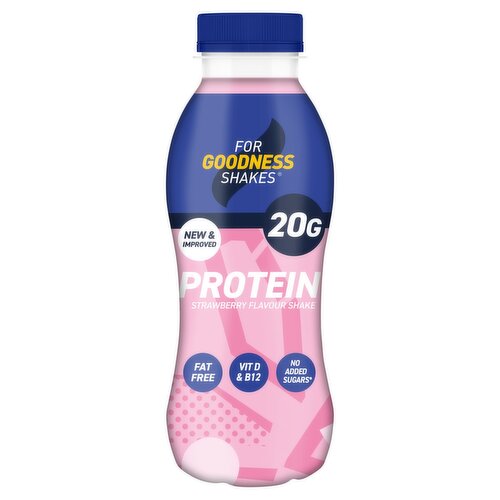 For Goodness Shakes Strawberry Protein Shake (330 ml)