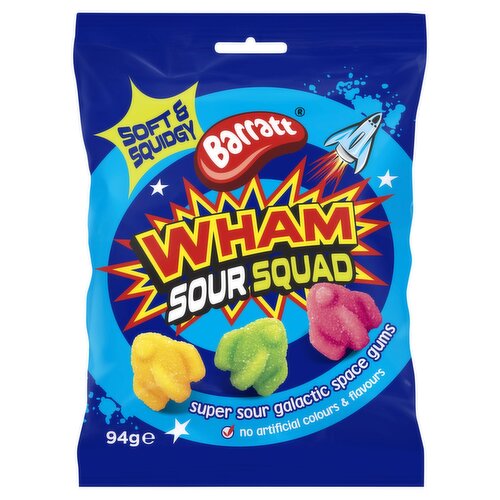 Barrat Wham Sour Squad Bag (94 g)