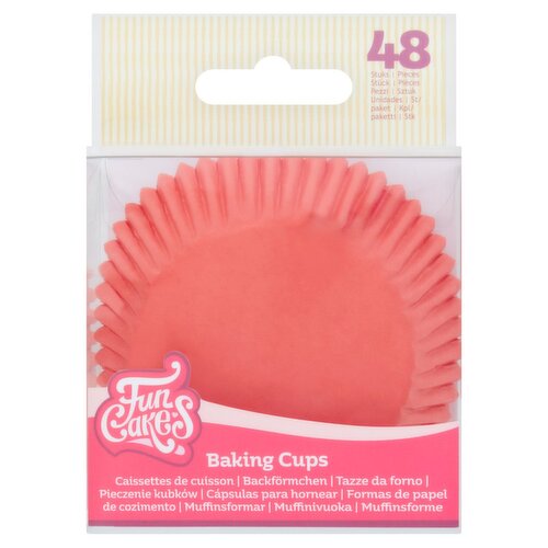 FunCakes Red Baking Cups 48 Pack (1 Piece)