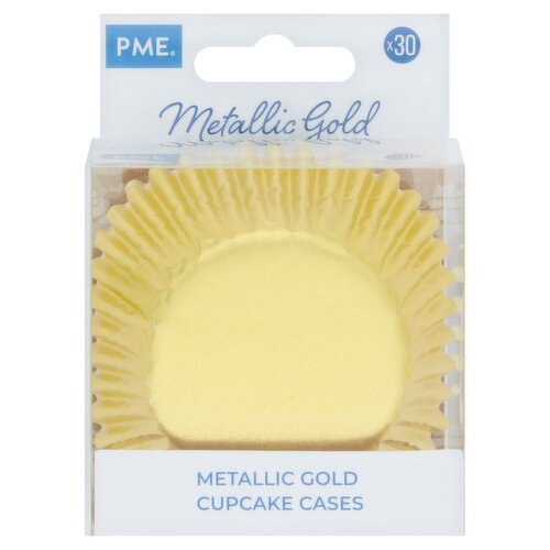 Pme Metallic Gold Baking Cases 30 Pack (1 Piece)