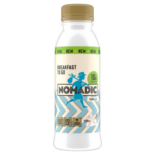 Nomadic Breakfast To Go Vanilla Protein Drink (330 ml)