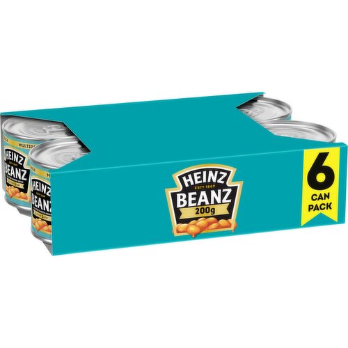 Heinz Baked Beans Big Value 6 Pack (200 g)