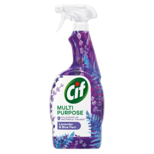 Cif Lavender & Blue Fern Multipurpose Cleaning Spray (750 ml)