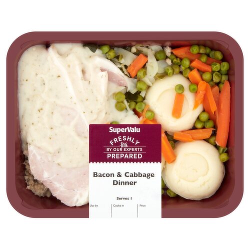 SuperValu Freshly Prepared Bacon & Cabbage Dinner (600 g)