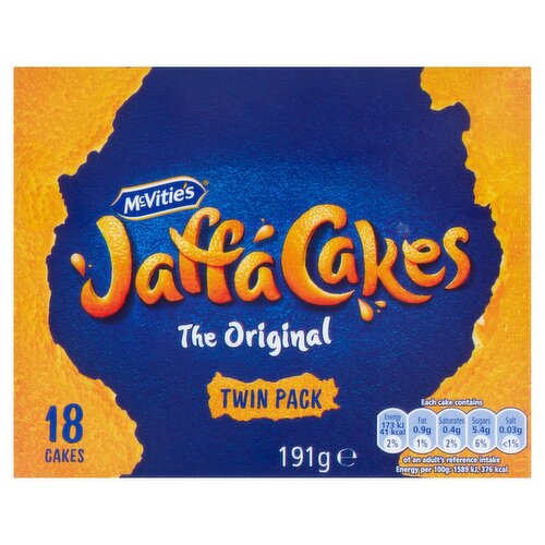 McVitie's Jaffa Cakes 18 Cakes Twin Pack (198 g)