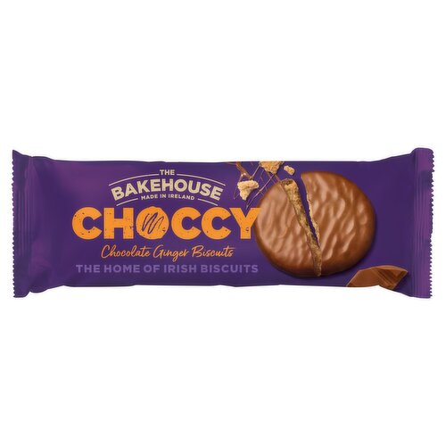 The Bakehouse Choccy Chocolate Ginger Biscuits (200 g)