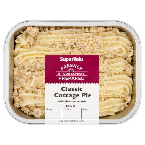 SuperValu Freshly Prepared Cottage Pie with Cheddar Crumb (450 g)