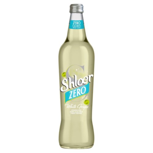 Shloer Zero White Grape Sparkling Drink Bottle (750 ml)