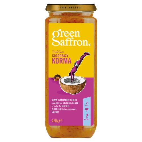 Green Saffron Cococrazy Korma Sauce (450 g)