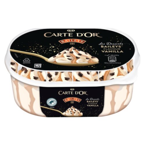 Carte D'Or Baileys Ice Cream (825 ml)