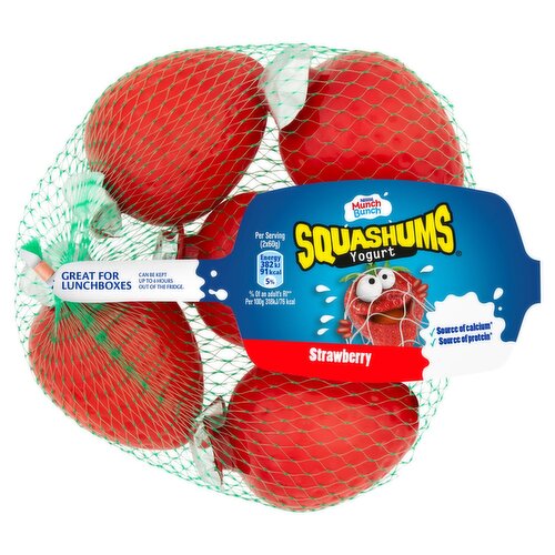 Munch Bunch Squashums Strawberry 5 Pack (60 g)