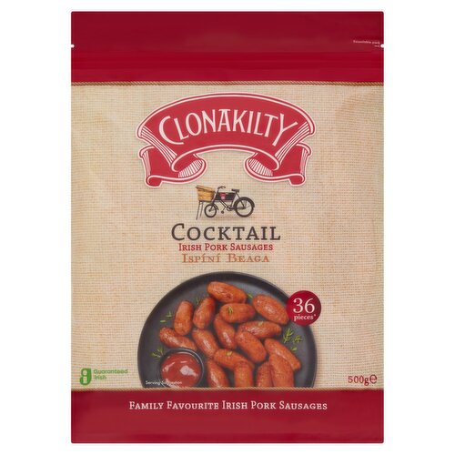 Clonakilty Cocktail Sausage Frozen 36 Piece (500 g)