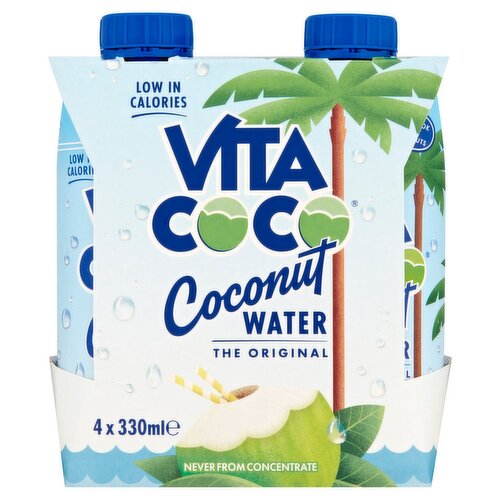 Vita Coco Original Coconut Water 4 Pack (330 ml)