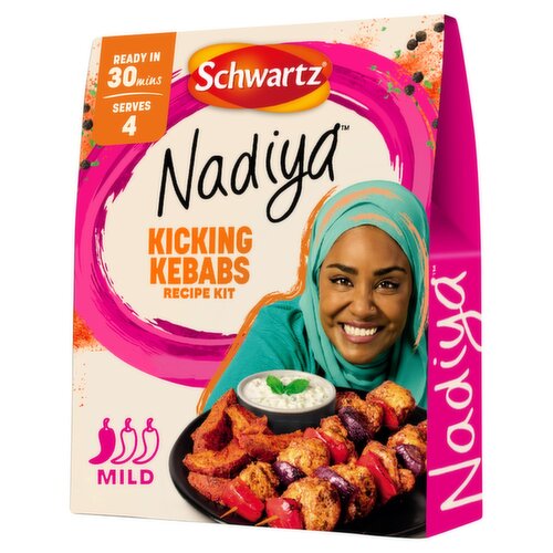 Schwartz Nadiya Kicking Kebabs Recipe Kit (75 g)