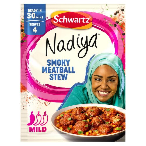 Schwartz Nadiya Smoky Meatball Stew Mix (30 g)