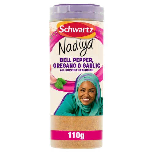 Schwartz Nadiya Bell Pepper Oregano & Garlic All Purpose Seasoning (110 g)