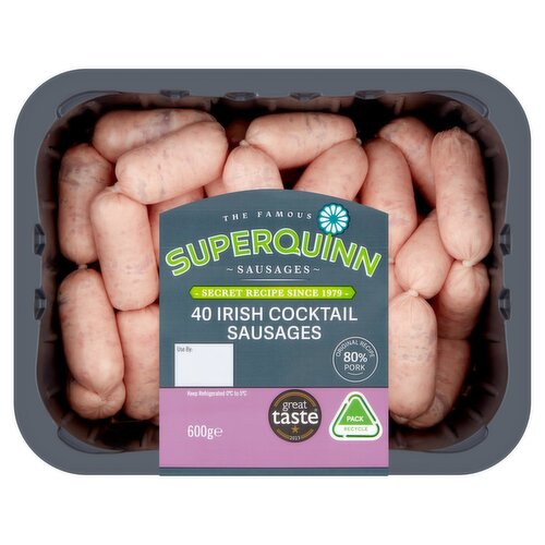 Superquinn Pork Cocktail Sausages 40 Pack (600 g)