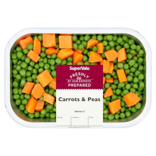 SuperValu Freshly Prepared Carrots & Peas (500 g)