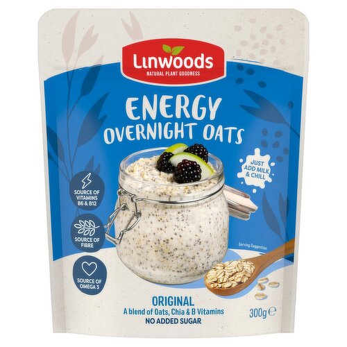 Linwoods Original Energy Overnight Oats (300 g)