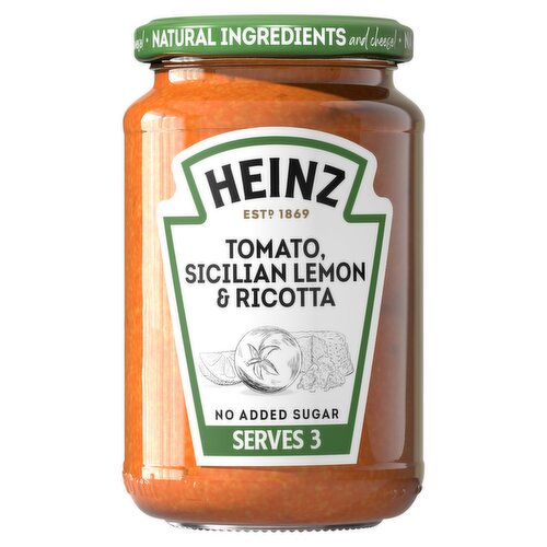 Heinz Tomato, Sicilian Lemon & Ricotta Pasta Sauce (350 g)