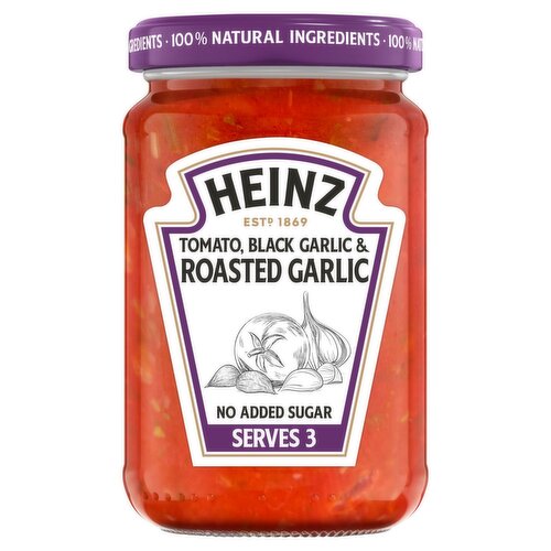 Heinz Tomato, Black Garlic & Roasted Garlic Pasta Sauce (350 g)