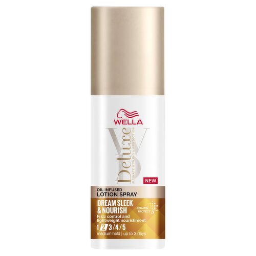 Wella Deluxe Medium Hold Oil Infused Lotion Spray (150 ml)