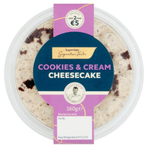 SuperValu Signature Tastes Cookies & Cream Cheesecake (160 g)