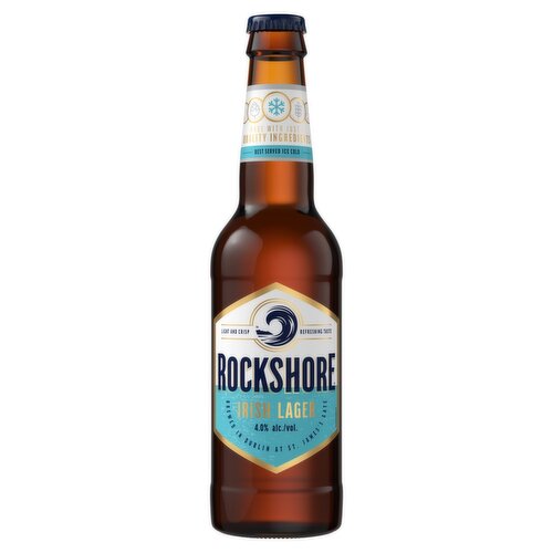 Rockshore Irish Lager Bottle 12 Pack (330 ml)