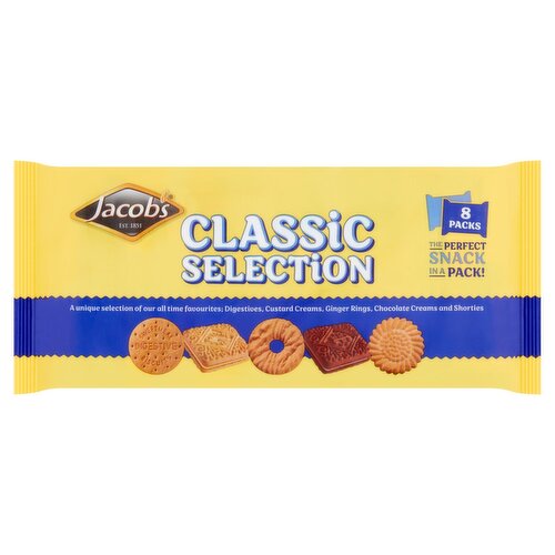 Jacob's Classics Selection 8 Packs (34 g)