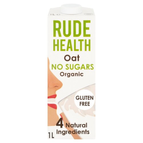 Rude Health Organic No Sugars Oat Drink (1 L)