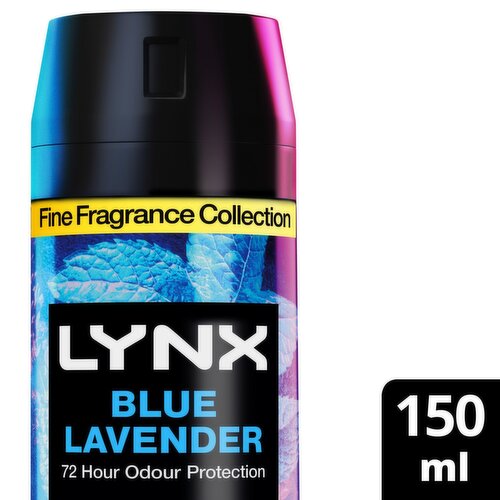 Lynx Blue Lavender 72 hour Deodorant Body Spray (150 ml)