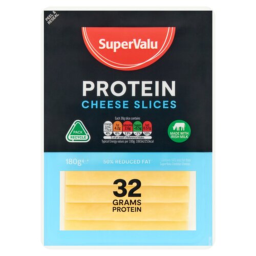 SuperValu Protein Slice Cheese (180 g)