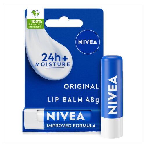 Nivea Original 24H Moisture Lip Balm (4.8 g)