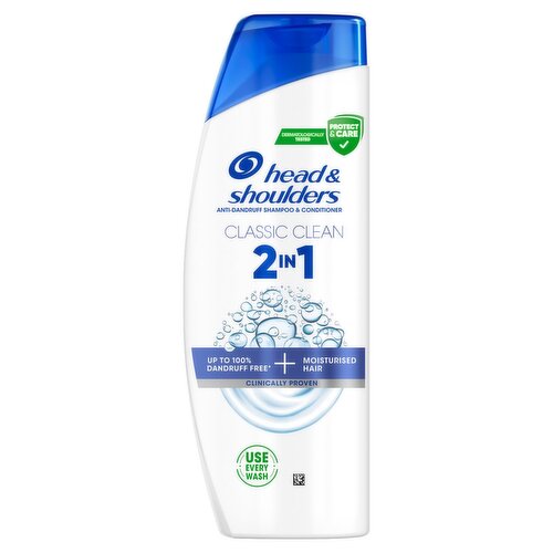 Head & Shoulders 2 in 1 Classic Clean Shampoo (250 ml)