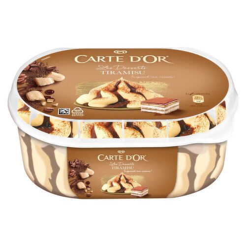 Carte D'Or Tiramisu Ice Cream (825 ml)