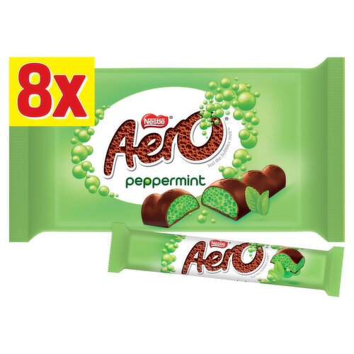 Aero Peppermint Bar 8 Pack (27 g)