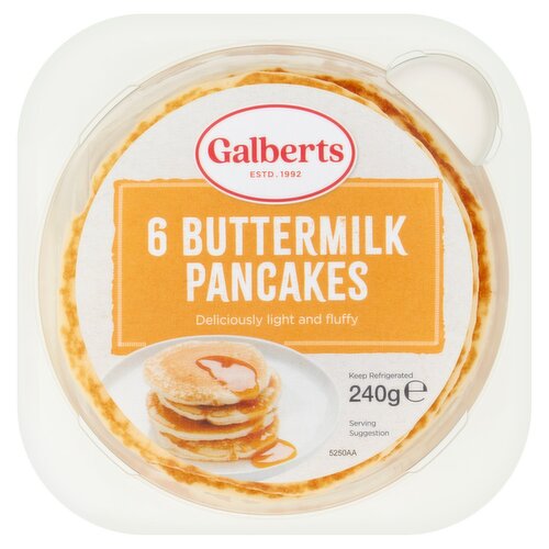 Galberts Buttermilk Pancakes 6 Pack (240 g)