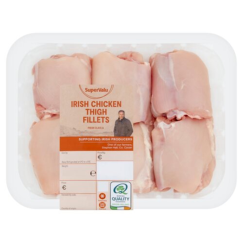 Supervalu Fresh Irish Boneless Chicken Thigh Fillets (600 g)