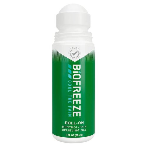 Biofreeze Relieving Gel Pain Relief Roll On (89 ml)