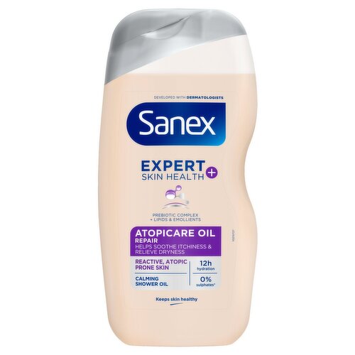 Sanex Expert Skin Health+ Atopicare Shower Oil (515 ml)