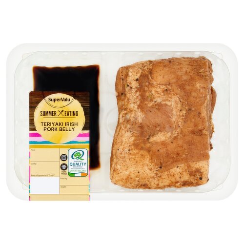 SuperValu Fresh Irish Pork Belly with Teriyaki Sauce (600 g)