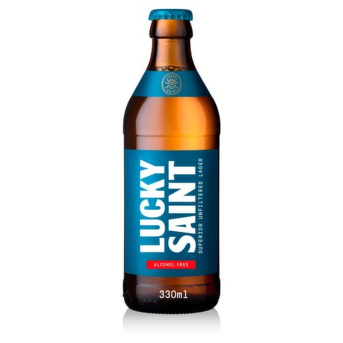 Lucky Saint Lager Bottle (300 ml)