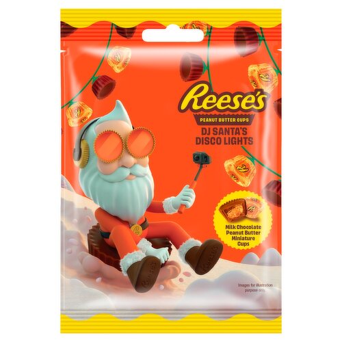 Reese's Dj Santa's Disco lights Miniature Peanut Butter Cups (62 g)