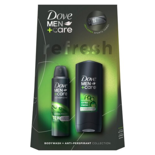 Dove Men Plus Care Extra Fresh Duo with Gym Towel Gift Set (1 Piece)