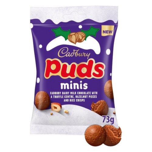 Cadbury Milk Chocolate Mini Puds (73 g)