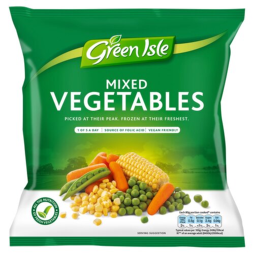 Green Isle Mixed Vegetables (450 g)