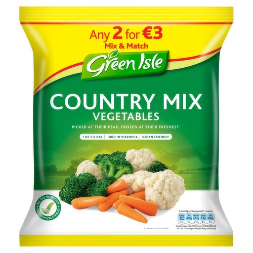 Green Isle Country Mix Vegetables (450 g)